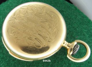 6442,  Vintage & fine Touchon Minute Repeating 44.  88 mm.  14K OF beauty. 3