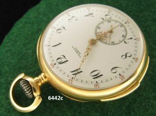 6442,  Vintage & fine Touchon Minute Repeating 44.  88 mm.  14K OF beauty. 4