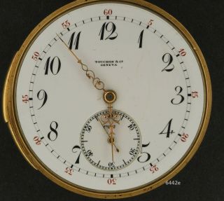 6442,  Vintage & fine Touchon Minute Repeating 44.  88 mm.  14K OF beauty. 6