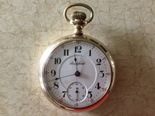 1900 18 Size 21 Jewel Rockford Grade 918 Railroad Pocket Watch