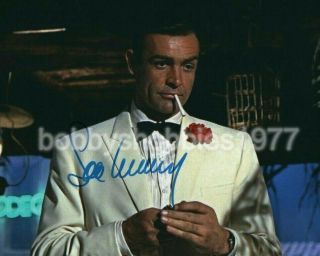 Sean Connery James Bond 007 Autographed Signed 8x10 Photo Reprint