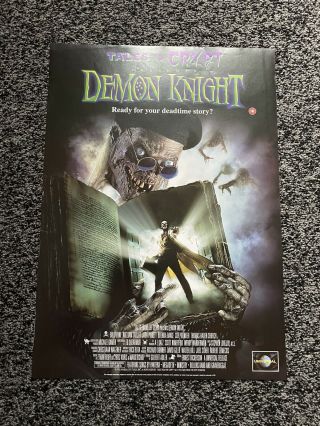 Tales From The Crypt Demon Knight Video Shop Film Poster Uk