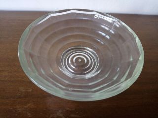 Spider Web Glass Dish/bowl 1 Rare Robert Goodden Chance Bros Vintage Art Deco