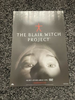 The Blair Witch Project Video Shop Film Poster Uk