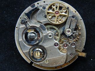 Minute Repeater Watch Movement Only Montin Marked 43.  5mm
