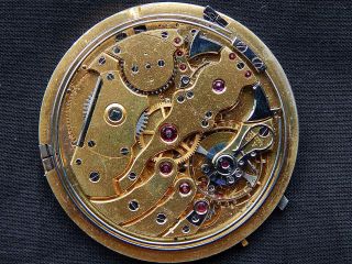 Minute Repeater Watch Movement Only Possibly Patek Philippe 43mm
