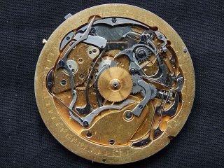 Minute Repeater Watch Movement Only Possibly Patek Philippe 43mm 6