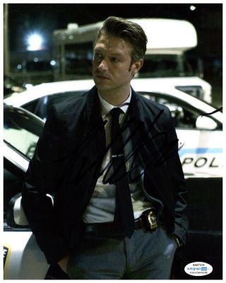 Peter Scanavino Autograph Signed 8x10 Photo - Law & Order: Svu (acoa)
