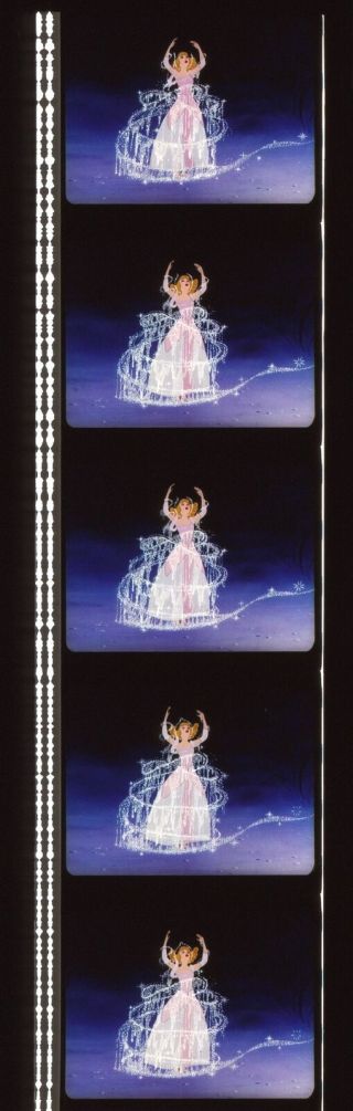 Cinderella 35mm Film Cell Strip Very Rare A11