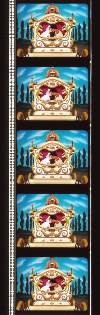 Cinderella 35mm Film Cell Strip Very Rare A153