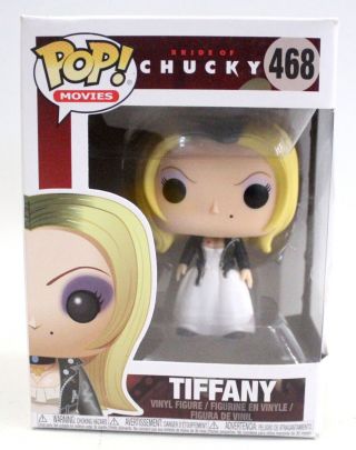 Funko Pop Movie Collectable Bride Of Chucky Tiffany 468 Vinyl Figure Boxed - L47