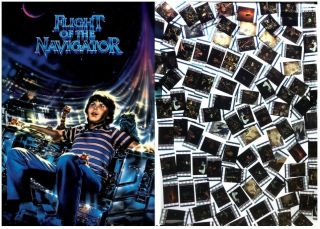 Flight Of The Navigator (1986) X25 35mm Film Cells Movie Filmcell Strip