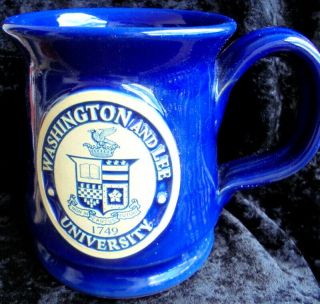 Deneen Pottery Washington And Lee University Mug Usa Exclnt