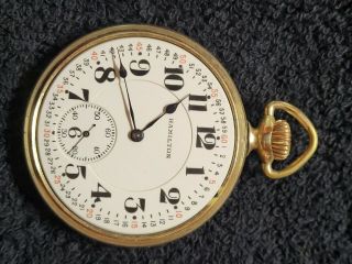 Hamilton 992 Rr Watch,  16s Size,  Dueber 25 Years Case,  Made In 1926,