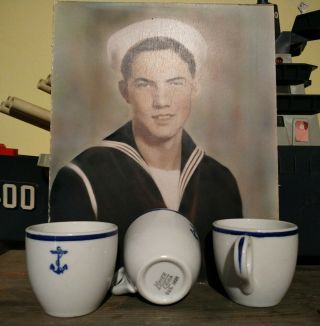 Us Navy Mess Wardroom Officer Flat Demitasse Cup By Mayer China