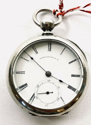 18s Waltham American Watch Co 1857 Kwks 11j P.  S.  Bartlett Pocketwatch Circa 1869