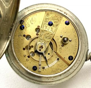 18s Waltham American Watch Co 1857 KWKS 11j P.  S.  Bartlett Pocketwatch Circa 1869 5