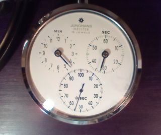 Vintage Junghans Meister 1\100th Second Stop Watch,  15j,