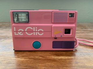 Vintage (le Clic) Pink,  Purple Camera 80 