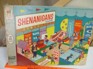 Vintage 1964 Shenanigans Game Complete - Ready to Play Milton Bradley 2