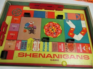 Vintage 1964 Shenanigans Game Complete - Ready to Play Milton Bradley 3