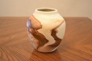 Vintage Nemadji Art Pottery Usa Vase 5 "