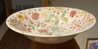 Royal Stafford Hedgerow Wildflowers 10 1/2 " Large Round Serving Bowl
