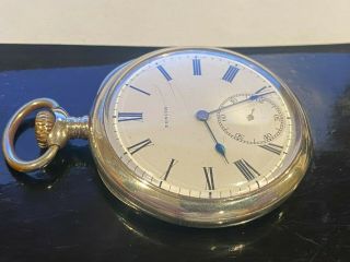 Zenith Grand Prix Paris 1900 Silver Pocket Watch
