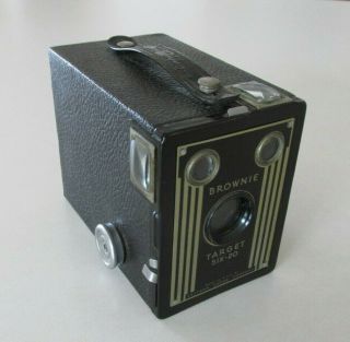 Vintage 1940s/50s Eastman Kodak Brownie Target Six - 20 Box Camera,  Uses 620 Film