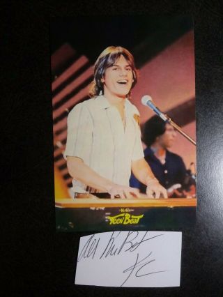 Harry Wayne Casey Hand Signed Autograph Cut,  4x6 Photo Kc And The Sunshine Band