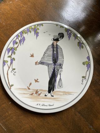 Villeroy & Boch Design 1900 8 " Plate N.  4,  Demi Seuil Luxembourg