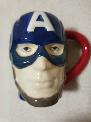 Captain America 3D Mug 2