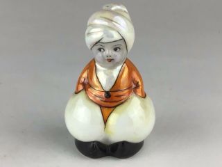 Vintage Noritake Lusterware Figural Genie Single Salt Or Pepper Shaker Japan