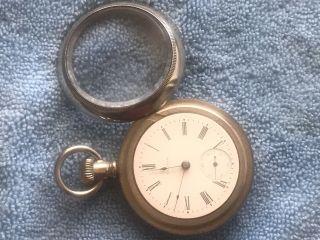 1903 Waltham Model 1883 Grade 1 Pocket Watch 18s 7j Service keeps good time￼ 3