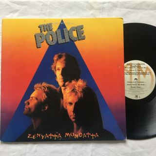 The Police - Zenyatta Mondatta Vintage Vinyl Record A&m Sp - 3720