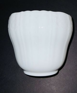 Vintage Ak Kaiser W.  Germany White Porcelain Embossed Dish/planter