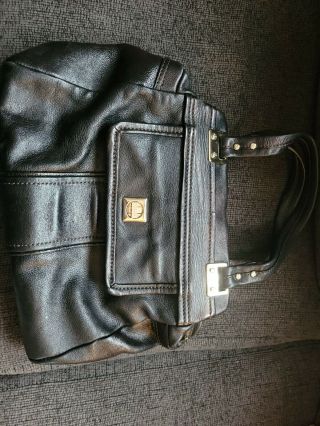 Kate Spade Purse Black Vintage Leather