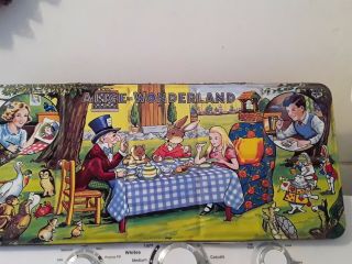 Vintage 1950s Alice In Wonderland Paint Set,  Page Of London,  Made In England