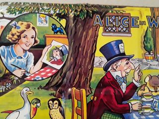 Vintage 1950s Alice In Wonderland Paint Set,  Page Of London,  Made In England 3