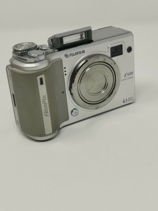 Vtg Fujifilm Finepix E500 4.  1mp Digital Camera 3.  2x