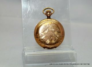 1906 Size 0s Elgin National Watch Co.  Ladies Pocket Watch Need Oil