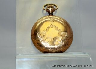 1906 size 0s Elgin National Watch Co.  ladies Pocket Watch need oil 2