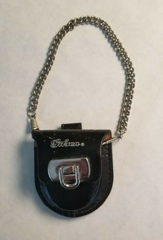Gibson Guitar Co.  Pocket Watch,  Chain,  And Case 1996