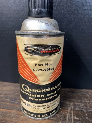 Vintage Kiekhaefer Mercury Outboard Gas And Oil Collectible Can