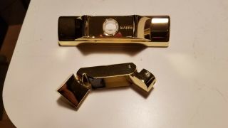 Vintage Obsolete Marvin Folding Casement Handle Polished Brass