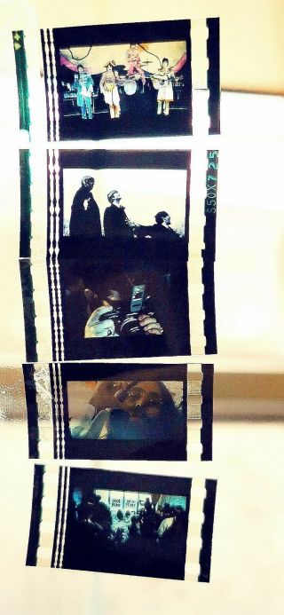 Imagine John Lennon 1988 The Beatles 35mm Set Of Five Film Cells Rare Set 3