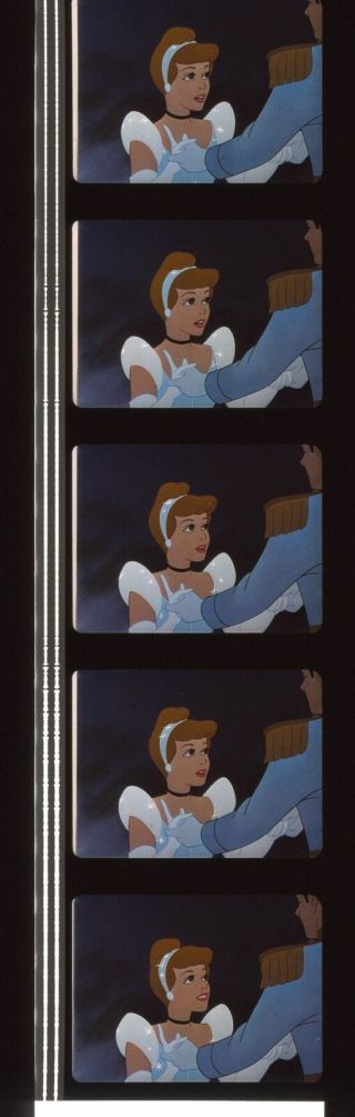 Cinderella 35mm Film Cell Strip Very Rare A103