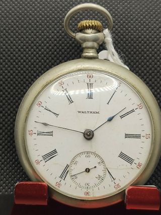 Waltham Model 1883 Grade 820 Pocket Watch 18s 15j