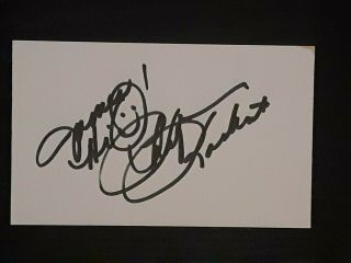 Phylicia Rashad Actress The Cosby Show Autographed Signed Index Card 3x5