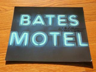 W Earl Brown Autographed 8x10 Photo Hand Signed Bates Motel